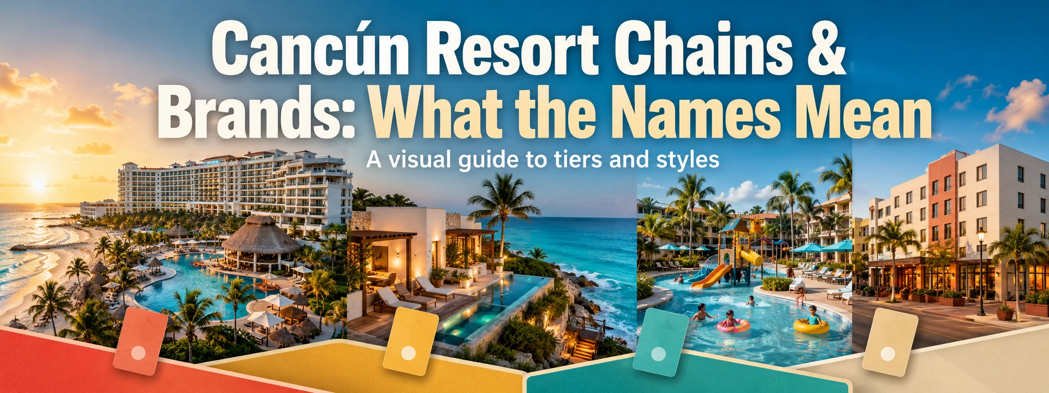 Cadenas de Resorts en Cancún: Qué Significan los Nombres